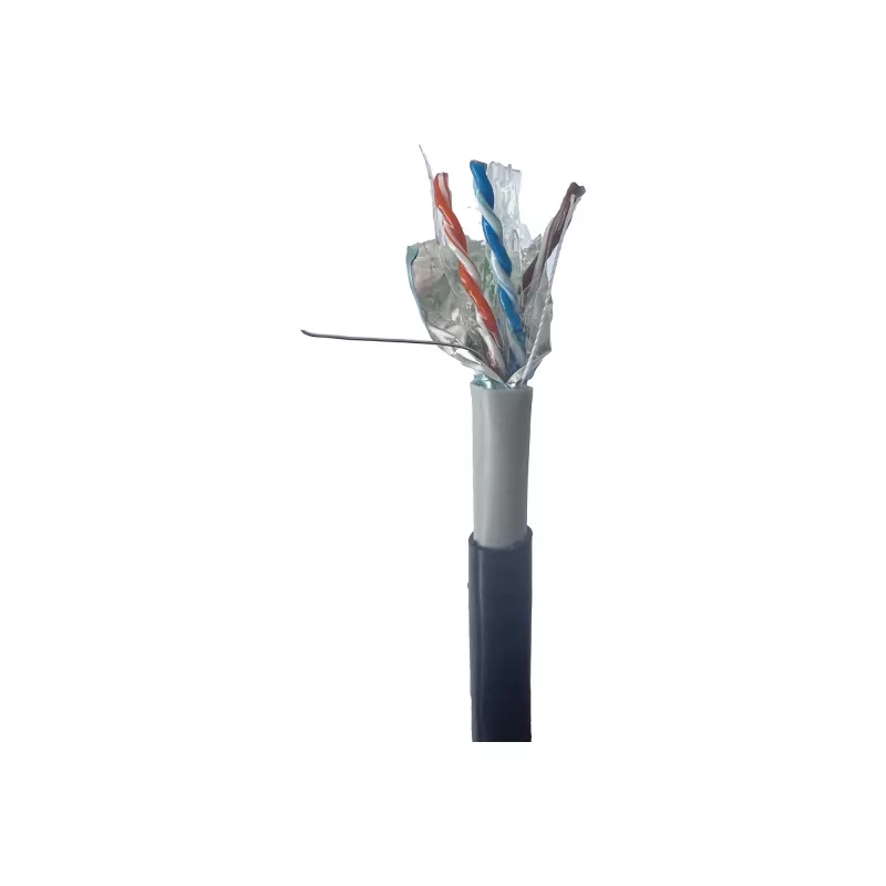 Võrgukaabel Gembird FPC-6004GE-SO-OUT 305 m Cat6 F/UTP Must