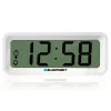 Äratuskell BLAUPUNKT CL04WH multifunktsionaalne kell, valge — termomeeter, kalender, kordusäratus, 88×37×21 mm