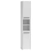 Topeshop S30 valge vannitoakapp valge
