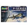 Plastikust lennukimudel REVELL Messerschmitt P.1099A-P-SER mõõtkavas 1/72