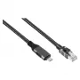 Good Connections Ethernet-kaabel USB-C RJ45, antratsiit, 3,0m