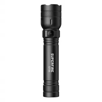 Taskulamp Superfire GTS6 360 lm USB-C 7 W käeshoitav kaasaskantav