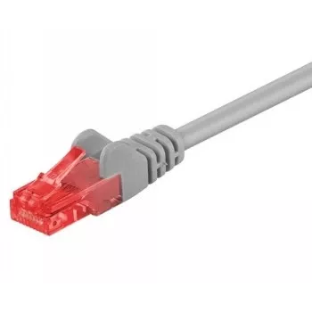 Wentronic Goobay CAT 6 paigalduskaabel, U/UTP, hall, 1,5 m – CCA vase segu (95591)