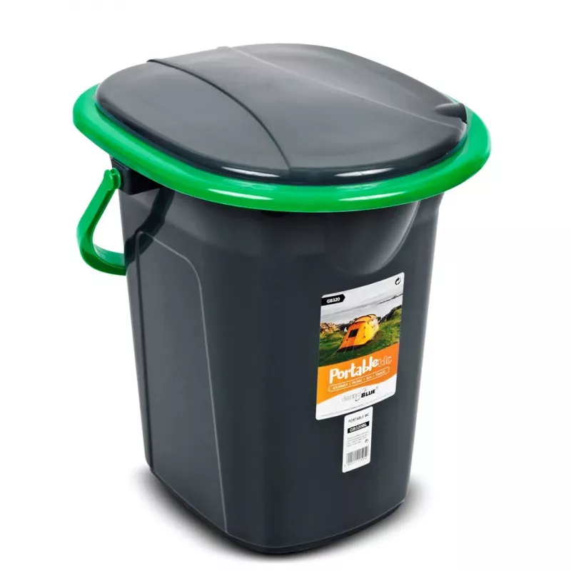 Jäätmemahuti Greenblue GB320BB must sinine plastik 19L