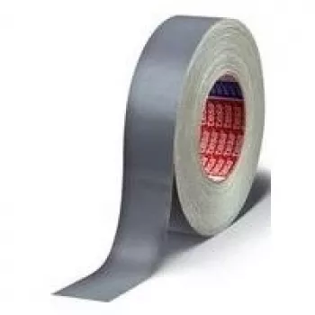 Kangateip Tesa 4657, 19 mm x 50 m, hall, plastikkattega erikangas