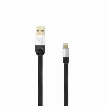 Sbox USB 2.0-8-Pin/2.4A must/hõbedane