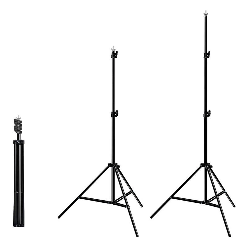 Taustatoekomplekt Puluz PKT5204 2×2 m koos 3 taustaga – stuudio taustastatiivi komplekt
