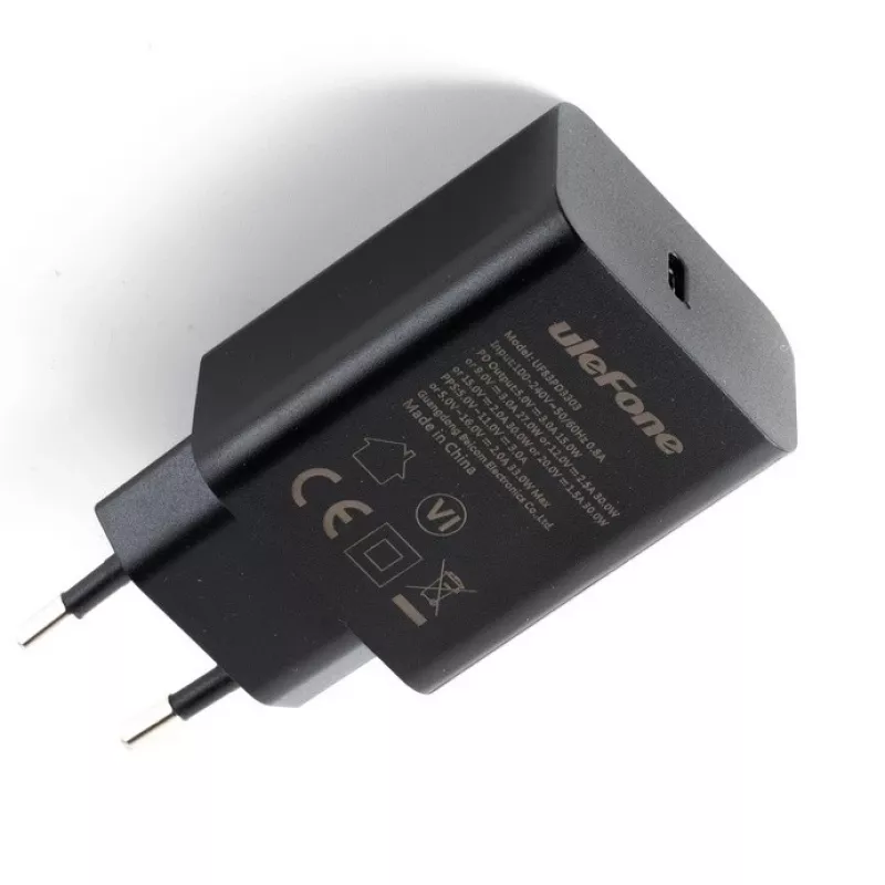 UleFone 33W laadija — UleFone USB toiteadapter 33W