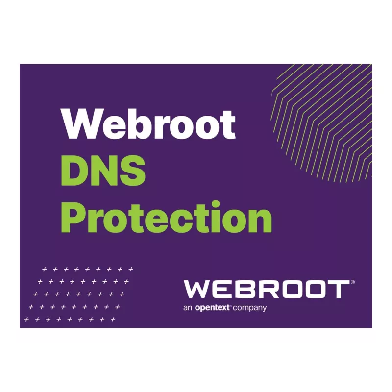 Webroot | DNS Protection with GSM Console | 1 aasta(t) | Litsentsikogus 1-9 kasutaja(le)