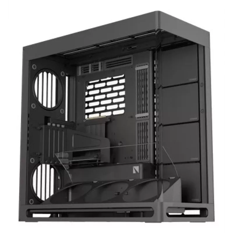 HAVN HS 420 VGPU arvutikorpus, Midi-Tower, E-ATX, karastatud klaas, PCIe 5.0 tõstekaabel - must