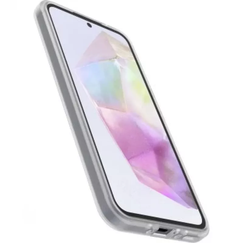 Telefoni tagakaas OTTERBOX React Series Samsung Galaxy A35-le, läbipaistev õhuke kaitseümbris