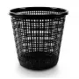 Prügikast 10 l, must, plastik