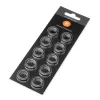 O-rõngas EK Water Blocks Alumiinium Hõbedane 10 tk