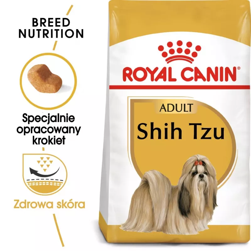 Kuiv koeratoit Royal Canin Shih Tzu Adult 7,5 kg — kana, 24% valku, 20% rasva