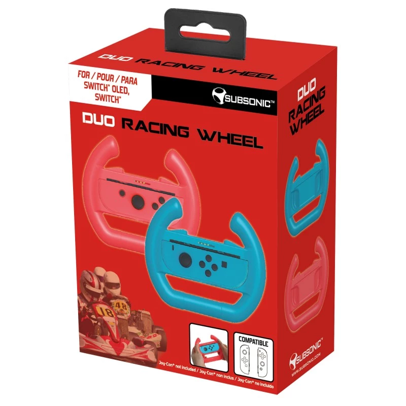 Subsonic SA5597 hoidik Nintendo Switchile sinine/punane