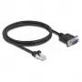 Võrgukaabel DELOCK 64351 — Cat5e S/UTP (STP), RJ‑45 kuni RJ‑45, 1 m, must