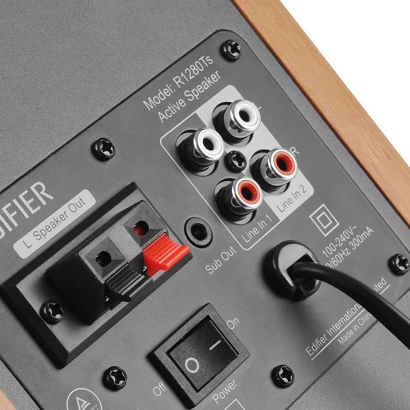Edifier Studio R1280Ts 2.0 puit/hõbedane jaemüük