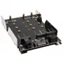 HDD/SSD-korpus SilverStone SST-SDP12 — sisemine kinnitusklambri adapter 3,5-tollistele/2,5-tollistele ketastele