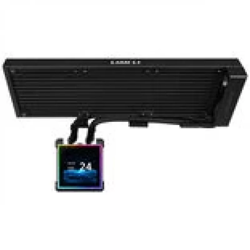 AiO vedelikjahutus Lian Li HydroShift II LCD-S 360mm — RGB LCD ekraan, ilma ventilaatoriteta