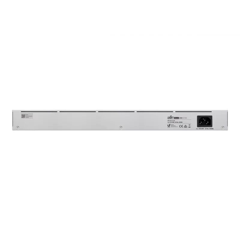 Ubiquiti UniFi 24-port PoE hallatav L2/L3 Gigabit Ethernet (10/100/1000) Power over Ethernet (PoE) 1U hõbedane