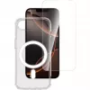 Mobiiltelefoni stardikomplekt 4smarts 541359 läbipaistev valge 9H klaas