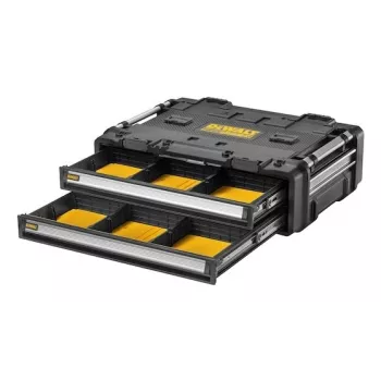 Tööriistakast DeWalt DWST08520-1 metall-plastik, must ja kollane