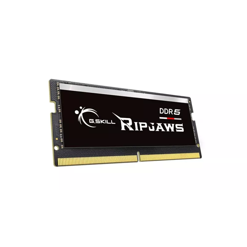 SO-DIMM 32 GB DDR5-5600, Arbeitsspeicher schwarz, F5-5600S4645A32GX1-RS, Ripjaws , INTEL XMP