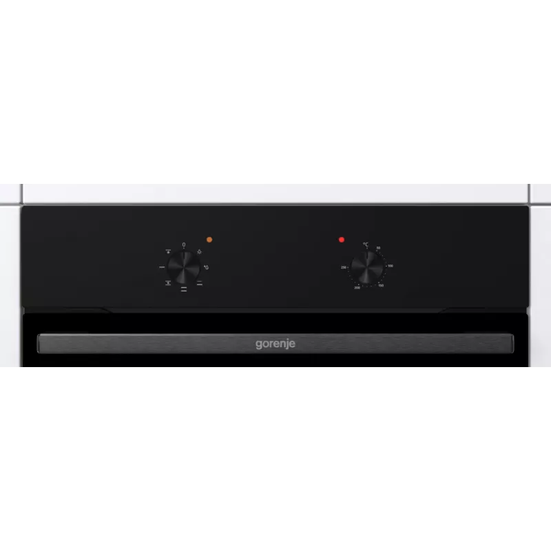 Gorenje ahi | BO6615E01B | 60 L | elektriahi | EnamelClean | vajutatavad nupud | kõrgus 59,5 cm | laius 59,5 cm | Must