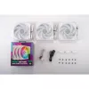 COOLER MASTER Mobius 120P ARGB 120mm valge 3-pakk