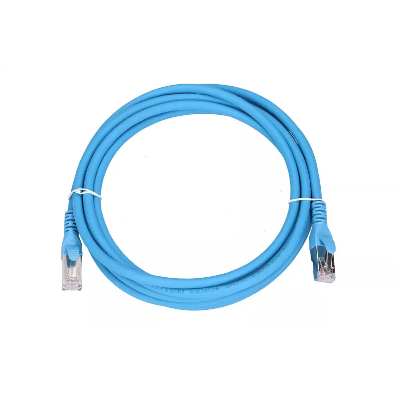võrgukaabel Extralink LAN Patchcord Kat.6A RJ-45 Cat6a 3m Blue