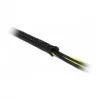 Punutud kaablikaitse DeLOCK 18902 10 m x 12 mm must