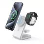 Juhtmeta laadija 3in1 MagSafe iPhone'ile, Apple Watchile ja AirPodsidele Crong