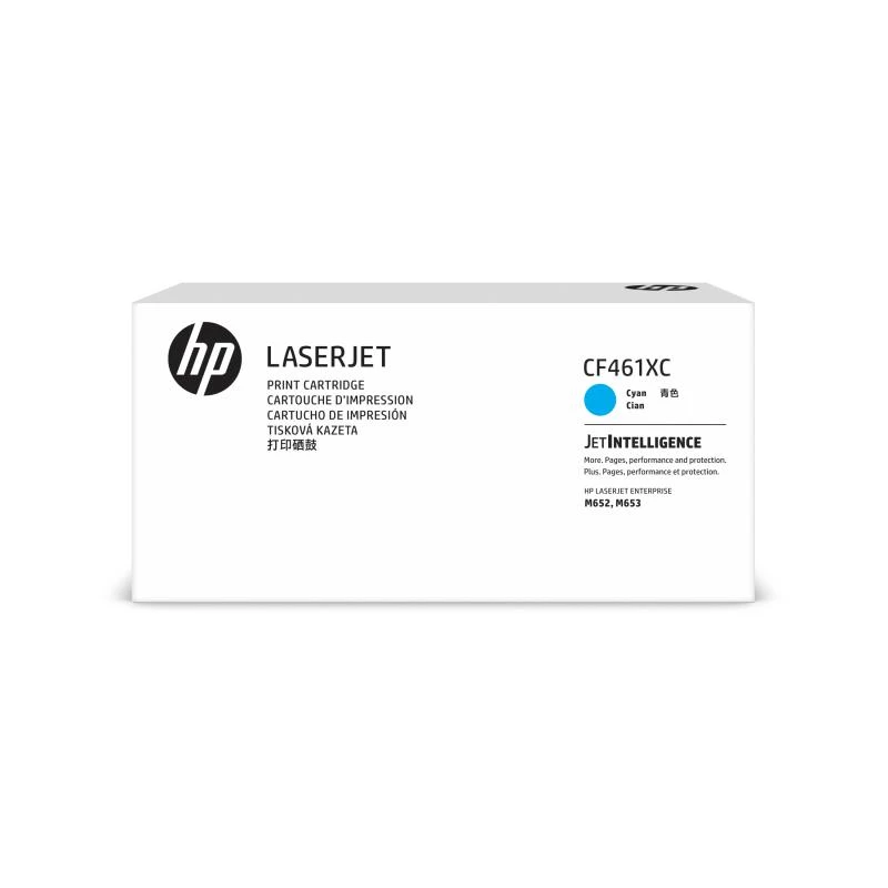 Toner tsüaan M653X/M653DN/22K CF461XC HP
