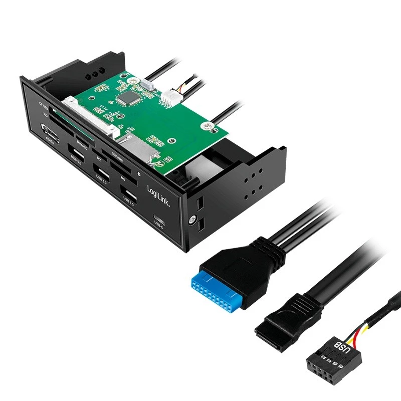 Kaardilugeja LogiLink UA0341 SATA sisemine must