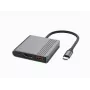 USB-C 3-in-1 multipordiadapter (USB-port + HDMI + USB-C video), tumehall<br>A-CM-COMBO3-05