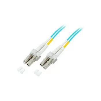 EFB-Elektronik Duplex Jumper LC-LC 50/125µ, OM3, LSZH, aqua, 2,0 mm, 0,5 m Tootja: EFB Elektronik (O0312.0,5)