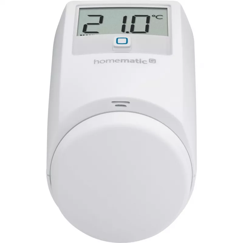 eQ-3 AG Homematic IP HMIP-eTRV, RF, 868,3 MHz, Valge, M30 x 1.5, IP20, Digitaalne
