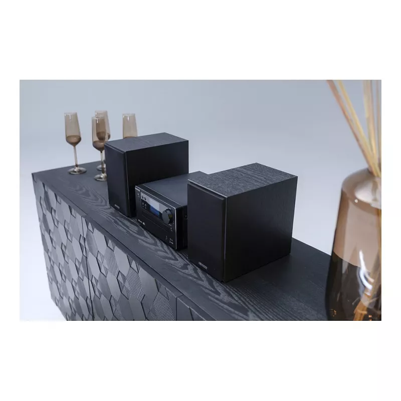 Kenwood M-725DAB-B Heim-Audio-Mikrosüsteem 25 W Must (M725DABB)