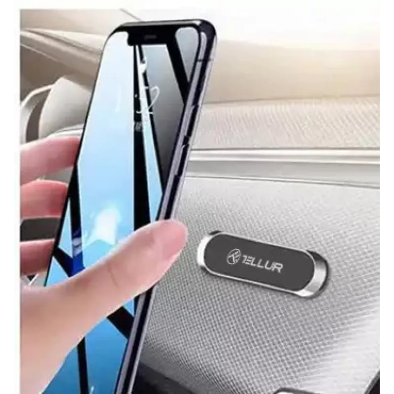 Magnetiline auto telefonihoidja Tellur MCM8 kleepe, hall