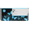HP 738 300-ml must DesignJet tindikassett