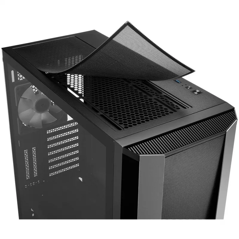 Sharkoon TG7M RGB - korpus - E-ATX - külgpaneel aknaga (karastatud klaas)