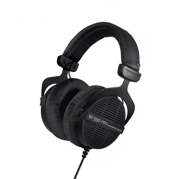 Stuudiokõrvaklapid Beyerdynamic DT 990 PRO – juhtmega, suletud, ümberkõrvased, 250 Ω, 3 m kaabel, must