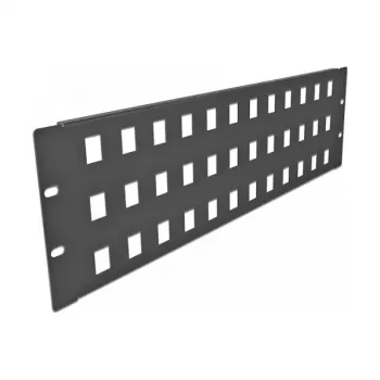 Keystone-paneel DeLOCK 19-tolline Keystone Patch Panel 48 porti 3U must