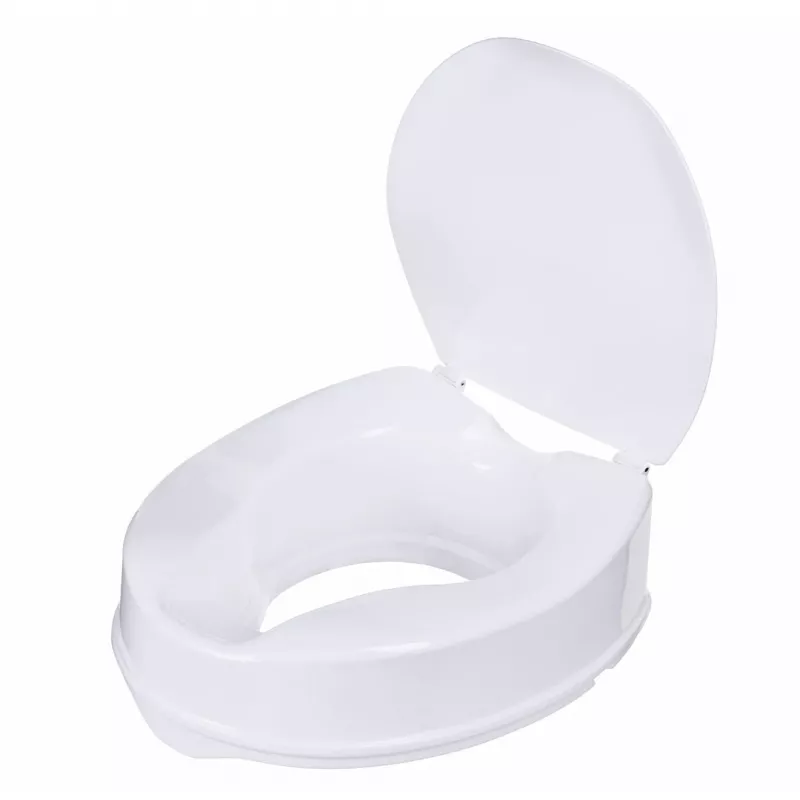 ActionMED NT10AM tõstetud WC-pott koos kaanega, 10 cm