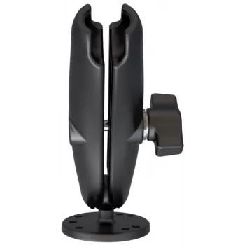 RAM-kinnitused Kahe pesaga hoob ümara plaadiga Must 294,8 g