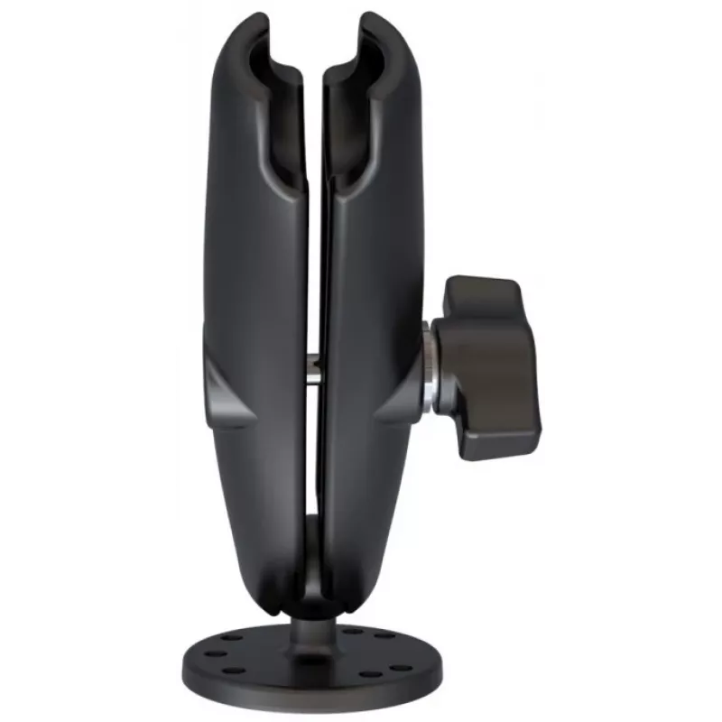 RAM-kinnitused Kahe pesaga hoob ümara plaadiga Must 294,8 g