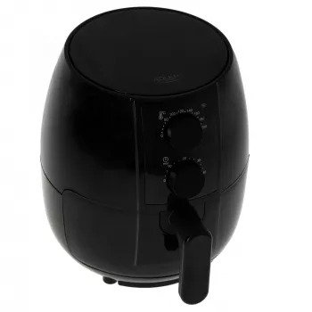 Kuumaõhufritüür Adler AD 6312 — 2,5 L, 1600 W, must, 80–200 °C, 60 min taimer