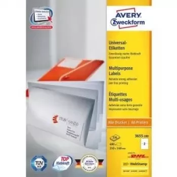 Isekleepuv silt Avery 3655-200
