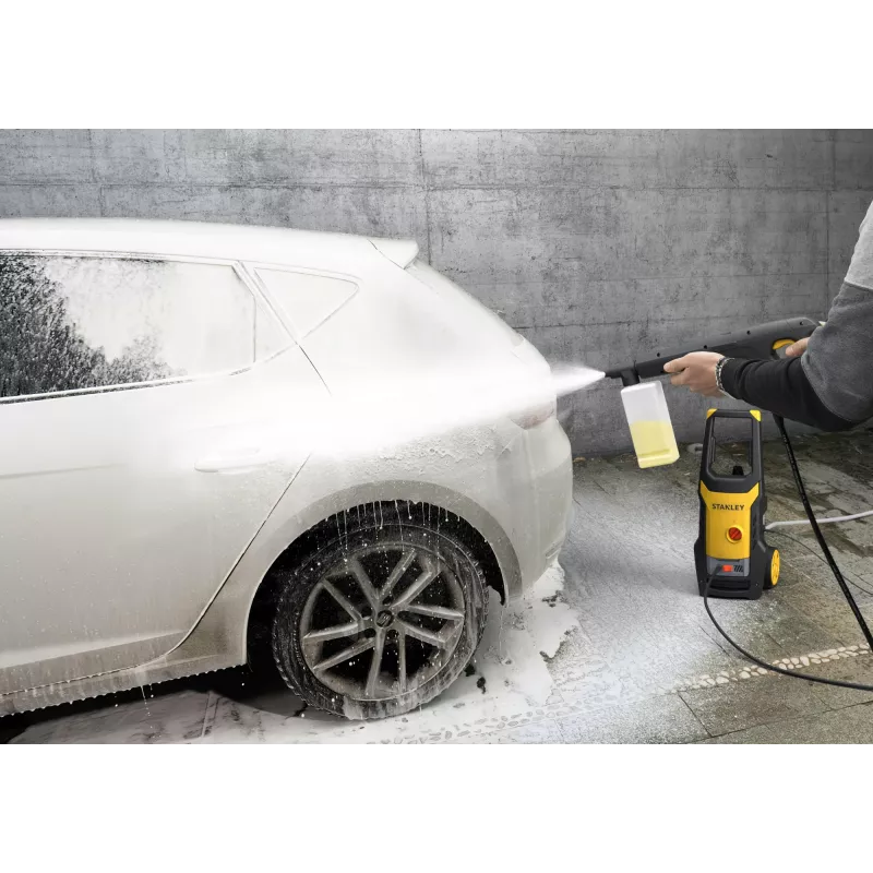 STANLEY SXPW14PE kõrgsurvepesur koos terrassipuhastiga (1400 W, 110 baari, 390 l/h) | Stanley 1400 W | 110 baari | 390 l/h