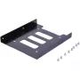 Kinnitusraam ultron Sisemine 1x2,5 SSD/HDD Metall must (377213)